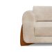 Sofá 4 Lugares Yves Bouclé Bege 250 cm