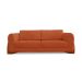 Sofá 4 Lugares Yves Bouclé Terracota 250 cm