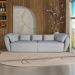 Sofá 5 Lugares Dubai Itacaré Cinza 292 cm