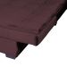 Sofá-Cama 3 Lugares Esmeralda Veludo Roxo