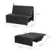 Sofá-Cama Casal 2 Lugares Malu Preto