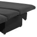 Sofá-Cama Casal 2 Lugares Malu Preto