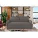 Sofá-Cama Casal 2 Lugares Sophia Suede Cinza