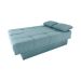 Sofá-Cama Casal 2 Lugares com Baú Sany Azul