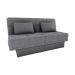Sofá-Cama Casal 2 Lugares com Baú Sany Cinza