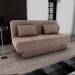 Sofá-Cama Casal 2 Lugares com Baú Sany Marrom