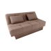 Sofá-Cama Casal 2 Lugares com Baú Sany Marrom