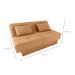 Sofá-Cama Casal 2 Lugares com Baú Sany Mostarda