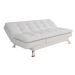 Sofá-Cama Casal 3 Lugares Amanda Branco