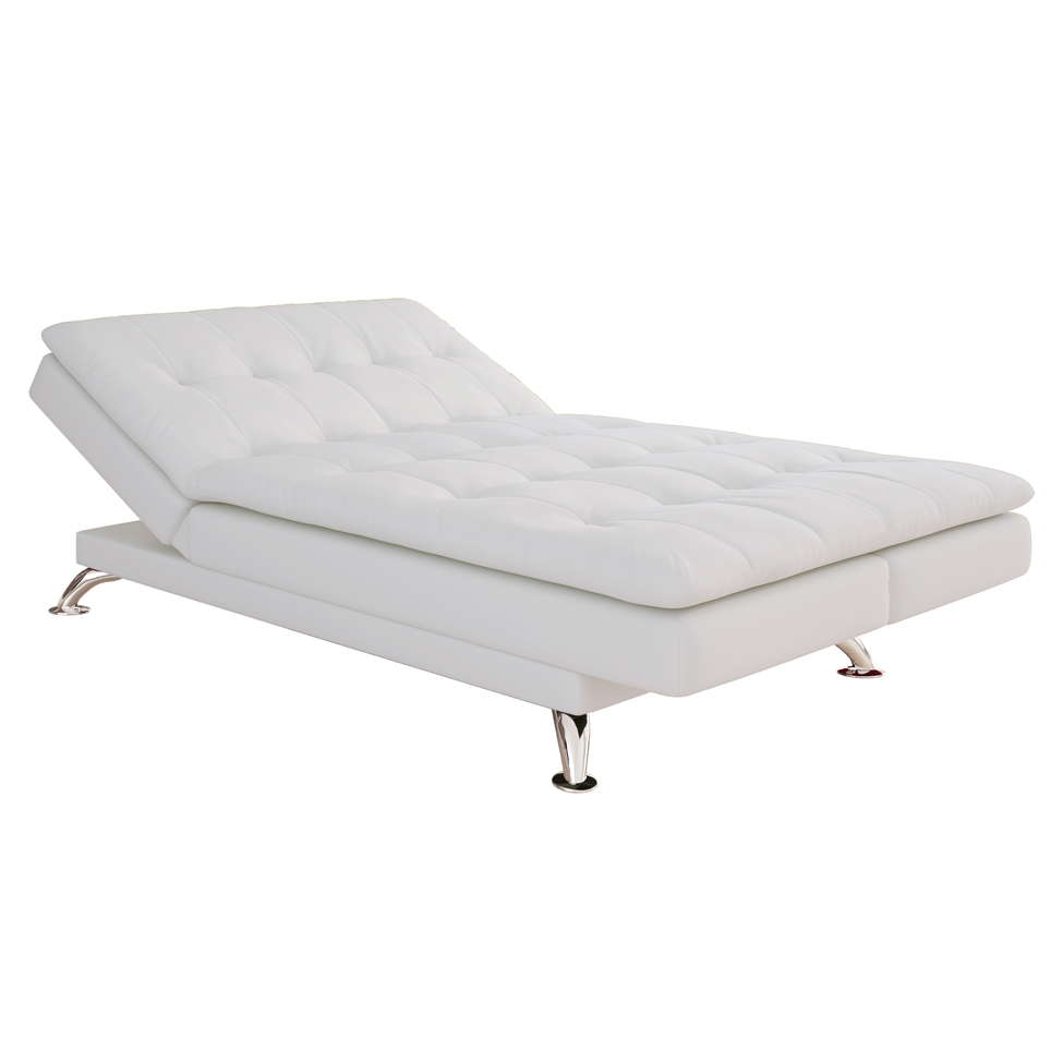 Sofá-Cama Casal 3 Lugares Amanda Branco