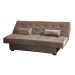 Sofá-Cama Casal 3 Lugares Laila Veludo Cappuccino