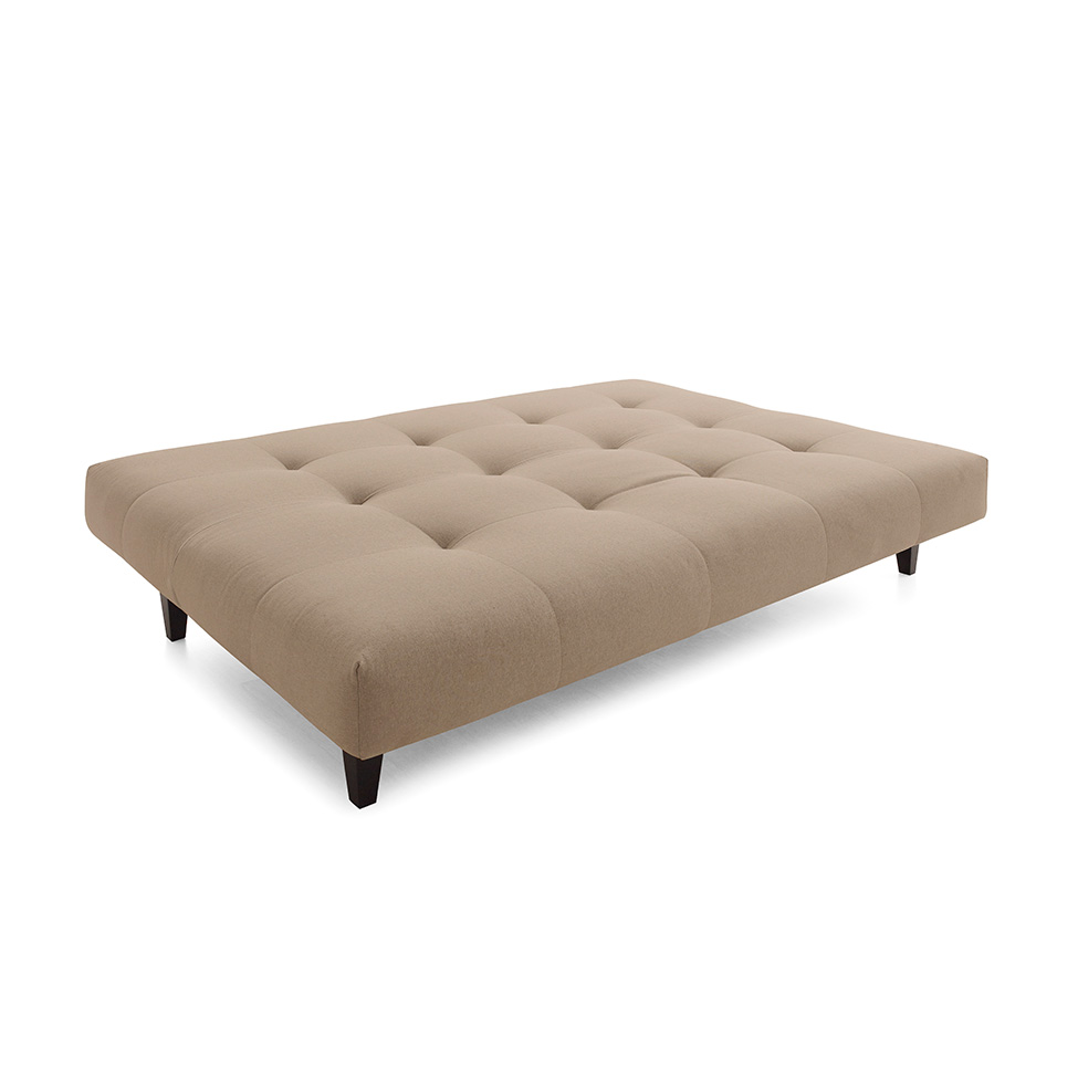 Sofá-Cama Casal 3 Lugares Mátias Cáqui