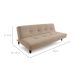 Sofá-Cama Casal 3 Lugares Mátias Cáqui