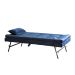 Sofá-Cama Casal 3 Lugares Madalena Veludo Azul