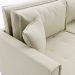 Sofá-Cama Casal 3 Lugares Onix Veludo Capuccino 220 cm