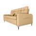 Sofá-Cama Casal 3 Lugares Pillar Linho Areia