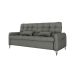 Sofá-Cama Casal 3 Lugares Pillar Linho Chumbo