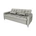 Sofá-Cama Casal 3 Lugares Pillar Linho Cinza