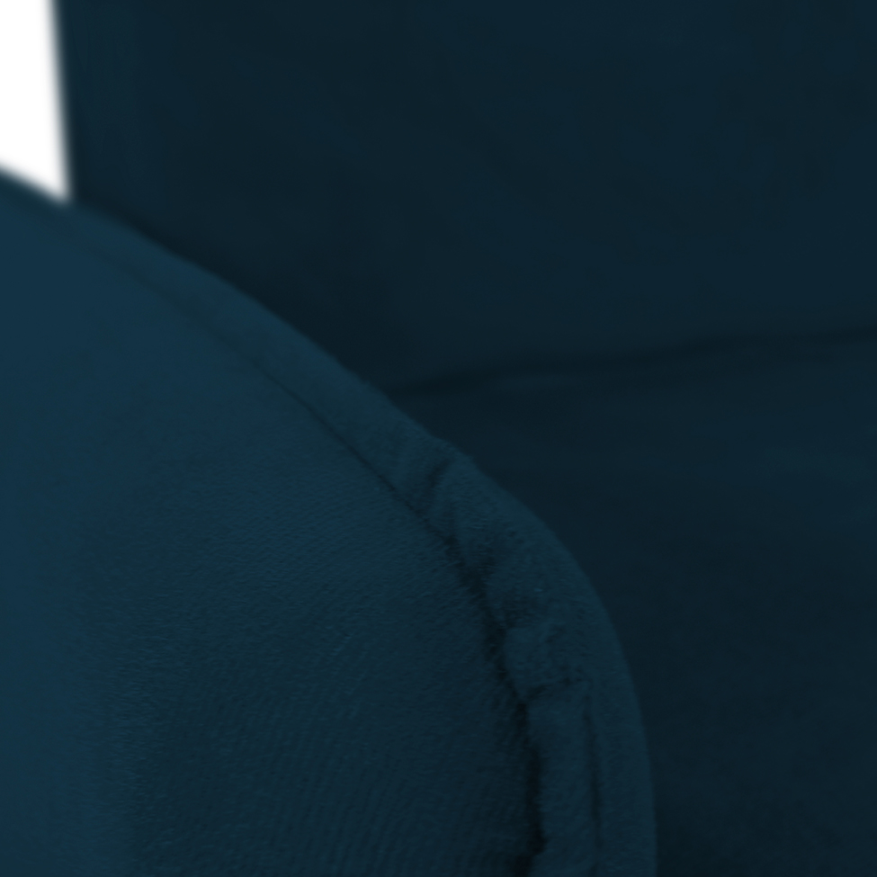 Sofá-Cama Casal com Baú 2 Lugares Zaia Suede Azul