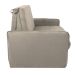 Sofá-Cama Casal com Baú 2 Lugares Zaia Suede Bege