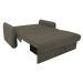 Sofá-Cama Casal com Baú 2 Lugares Zaia Suede Capuccino