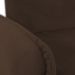 Sofá-Cama Casal com Baú 2 Lugares Zaia Suede Marrom