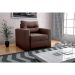 Sofá-Cama Solteiro Marisol Suede Marrom