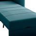 Sofá-Cama Solteiro Marisol Suede Petróleo