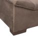 Sofá de Canto 5 Lugares com Chaise Esquerdo Guarapari Suede Café