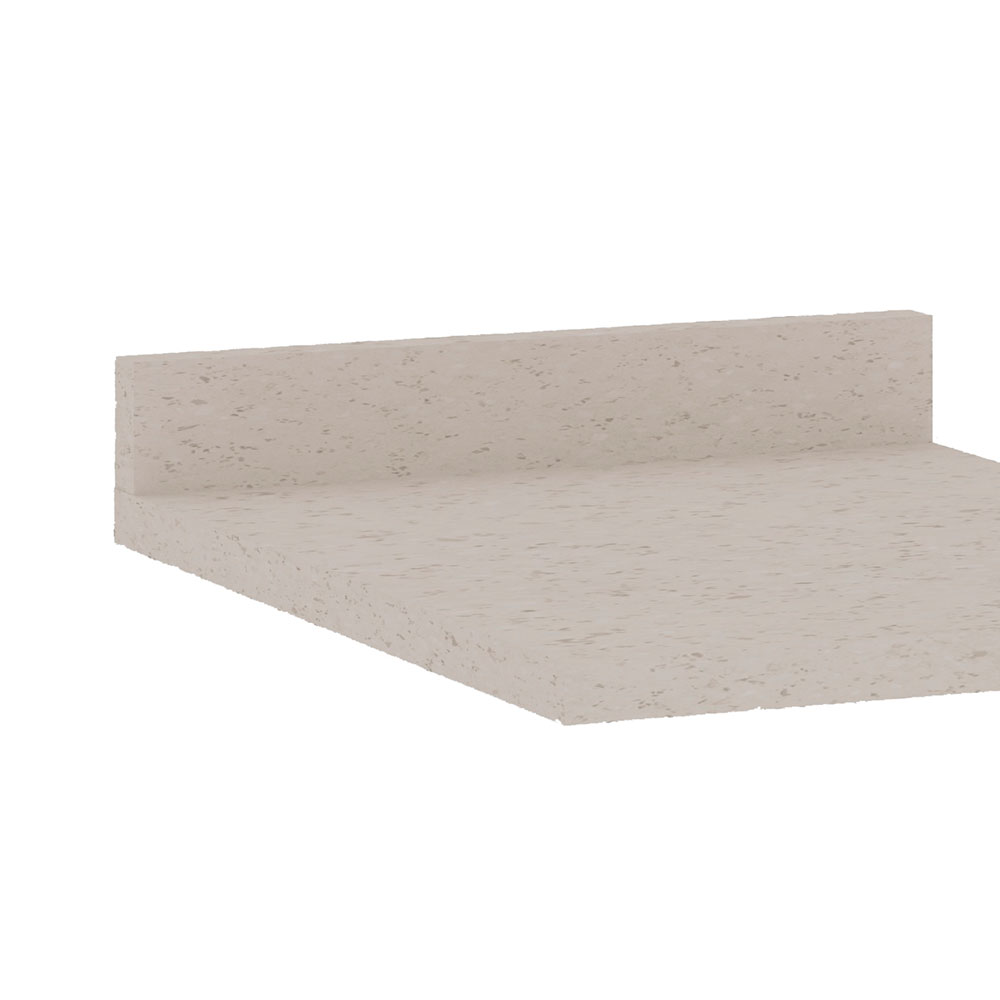 Tampo para Balcão Iluminata Branco 40 cm