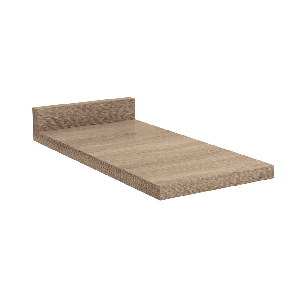 Tampo para Balcão Valence Nogal 25 cm