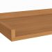 Tampo para Balcão de Canto Valence Canela 98 cm