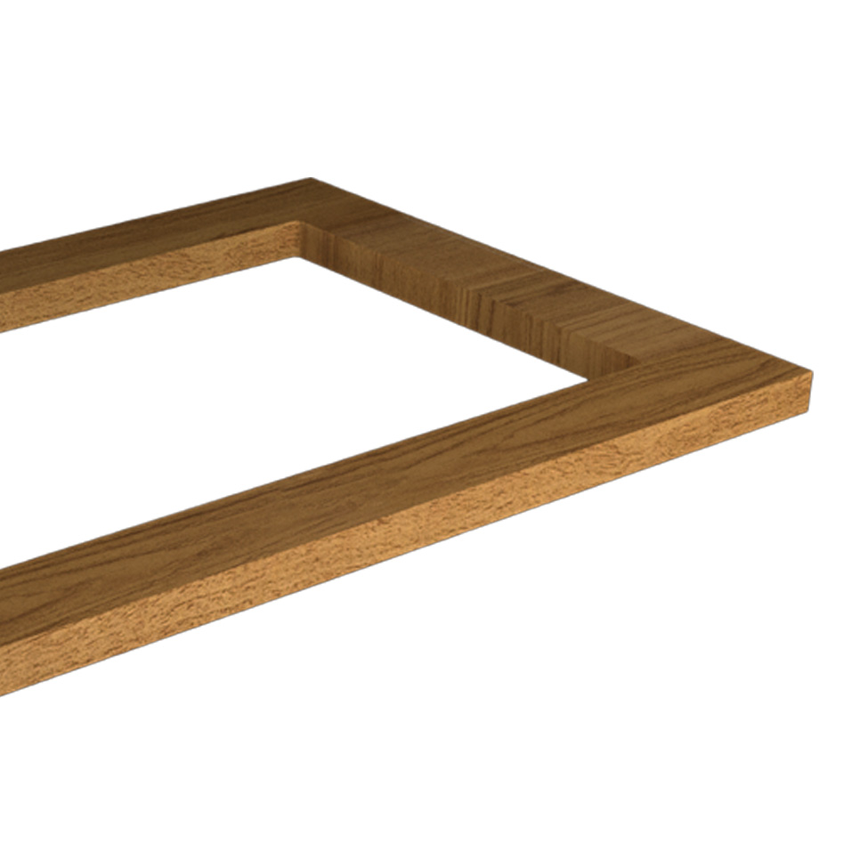 Tampo para Cooktop 5 Bocas Denver Freijó 80 cm