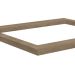 Tampo para Cooktop Valence Nogal 60 cm