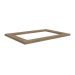 Tampo para Cooktop Valence Nogal 80 cm
