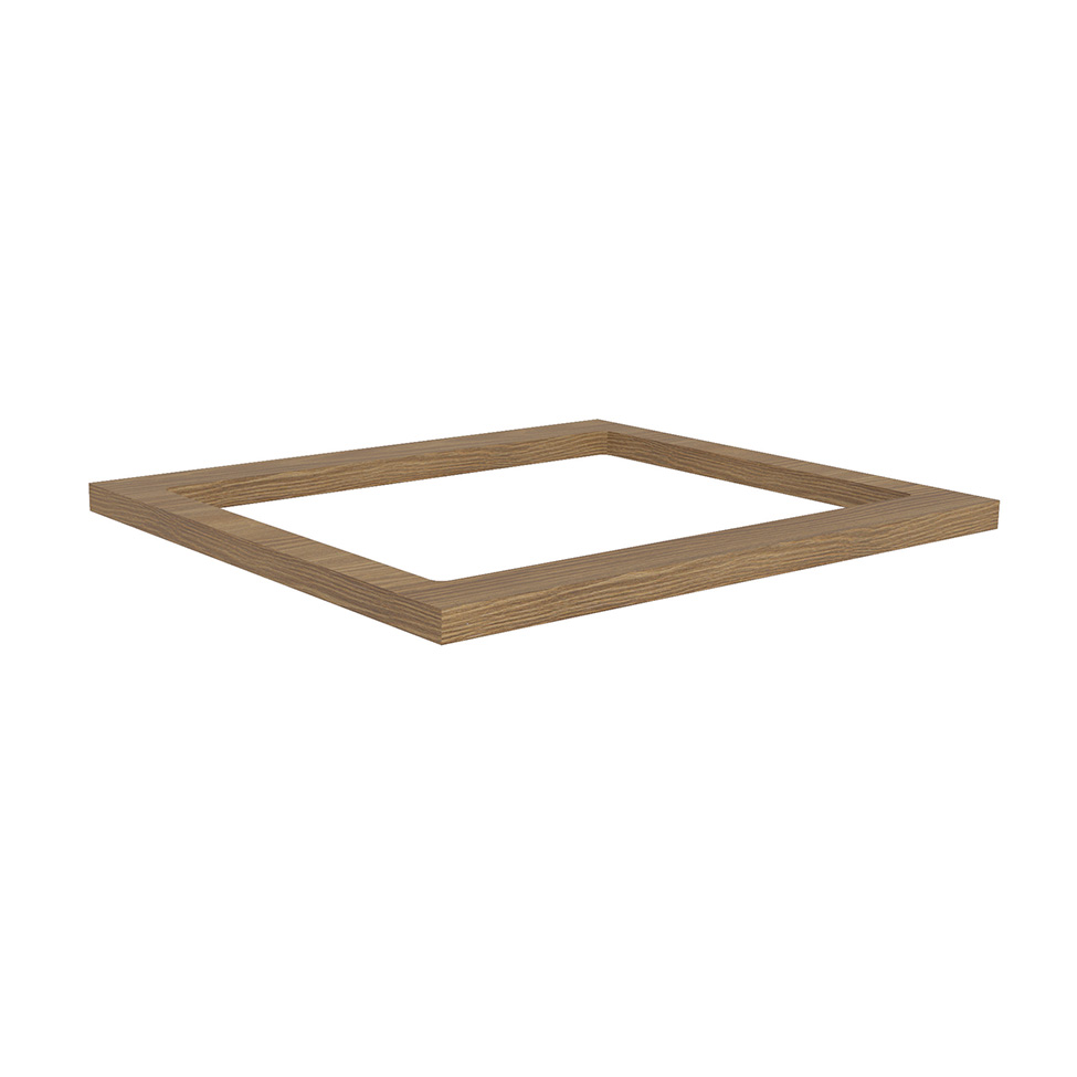 Tampo para Cooktop Valence Nogueira 60 cm