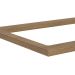 Tampo para Cooktop Valence Nogueira 60 cm