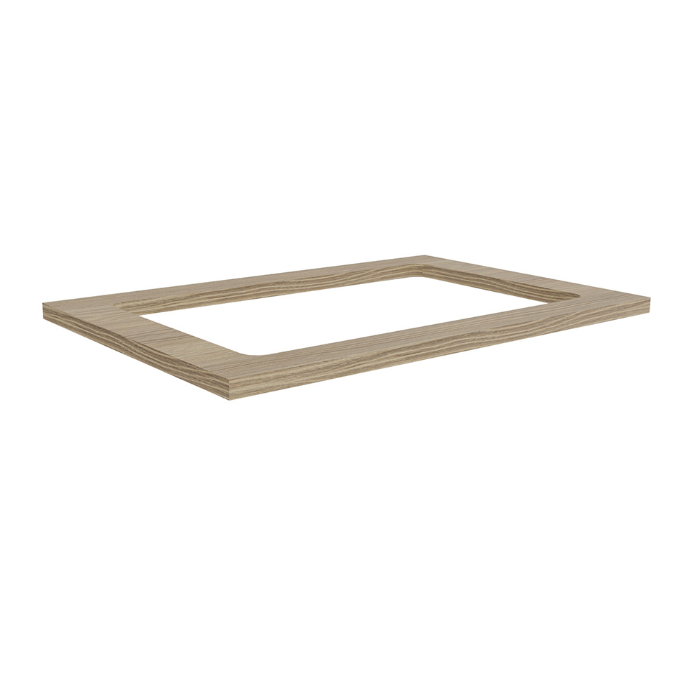 Tampo para Cooktop Valence Nogueira 80 cm
