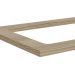 Tampo para Cooktop Valence Nogueira 80 cm