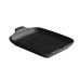 Travessa Retangular Ônix Preta 22x18 cm
