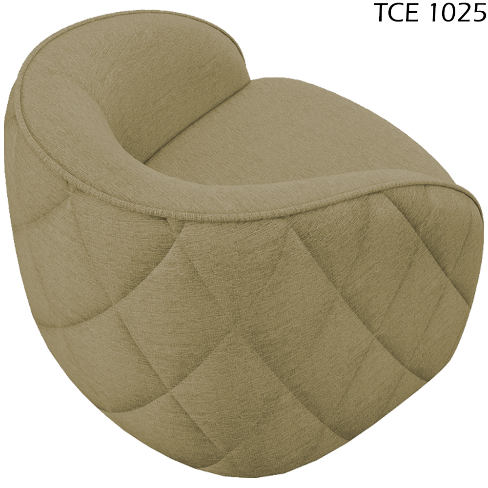 Jogo Sofa 240 cm 3 Lug E Poltrona 1 Lug Passion TCE 1025 Linho Moll