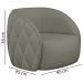 Jogo Sofa 240 cm 3 Lug E Poltrona 1 Lug Passion TCE 1026 Linho Moll