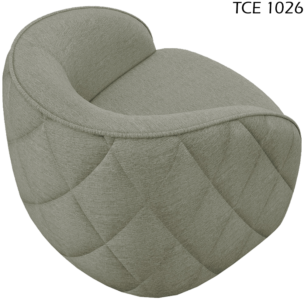 Jogo Sofa 240 cm 3 Lug E Poltrona 1 Lug Passion TCE 1026 Linho Moll
