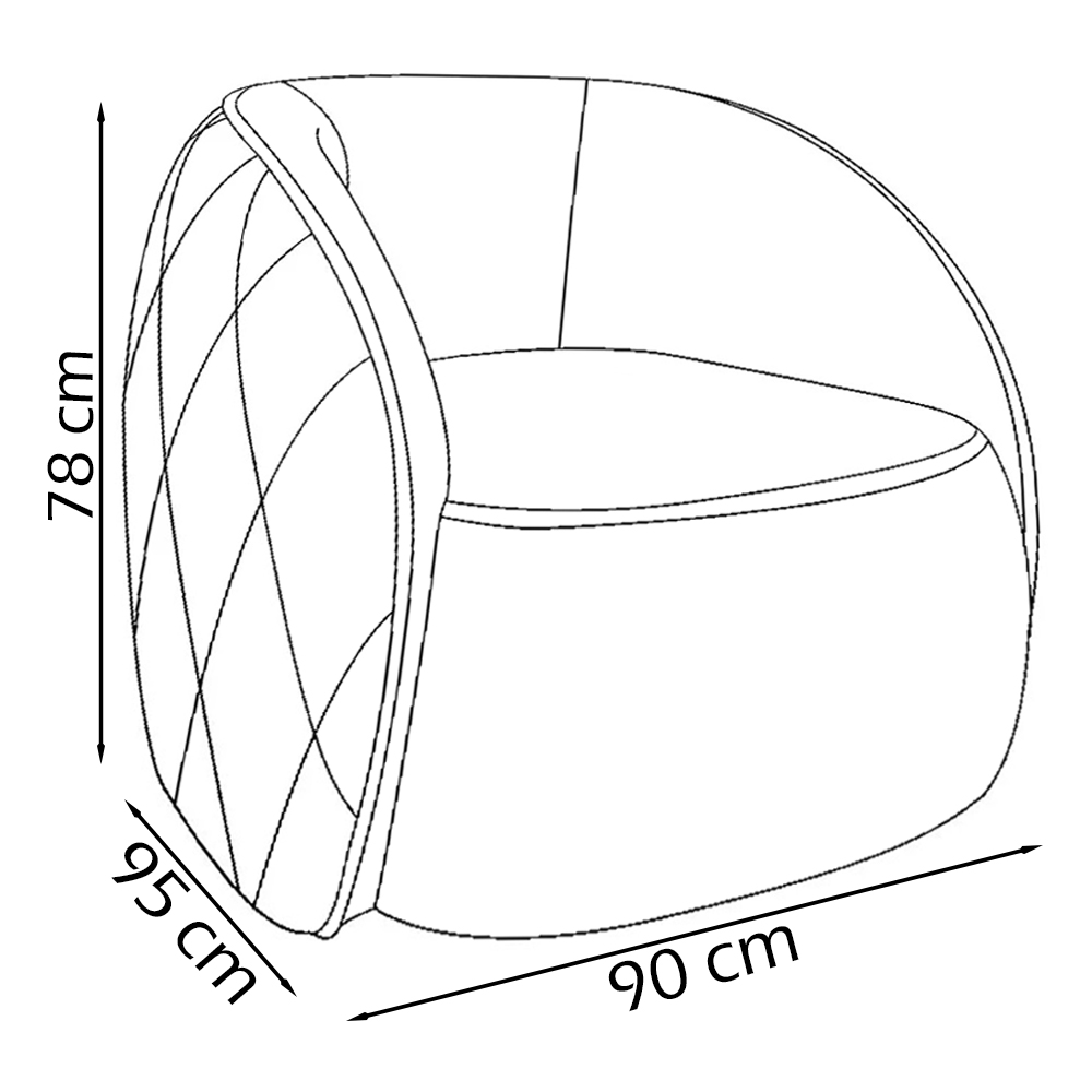 Jogo Sofa 288 cm 4 Lug E Poltrona 1 Lug Passion TCS 721 Corano Moll