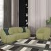 Jogo Sofa 318 cm 4 Lug E Poltrona 1 Lug Passion TCE 1027 Linho Moll