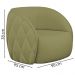 Jogo Sofa 318 cm 4 Lug E Poltrona 1 Lug Passion TCE 1027 Linho Moll