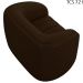 Jogo Sofa 332 cm 4 Lug E Poltrona 1 Lug Memphis TCS 721 Corano Moll