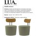 Kit 2 Poltronas Decorativas Lua Veludo SL 940 Moll