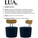 Kit 2 Poltronas Decorativas Lua Veludo SL 948 Moll