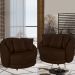 Kit 2 Poltronas Decorativas Pes Madeira Maly Corano TCS 721 Moll